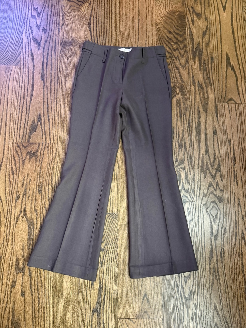 ⭐️ LOFT Kate Fit Dark Brown Flare Trousers
